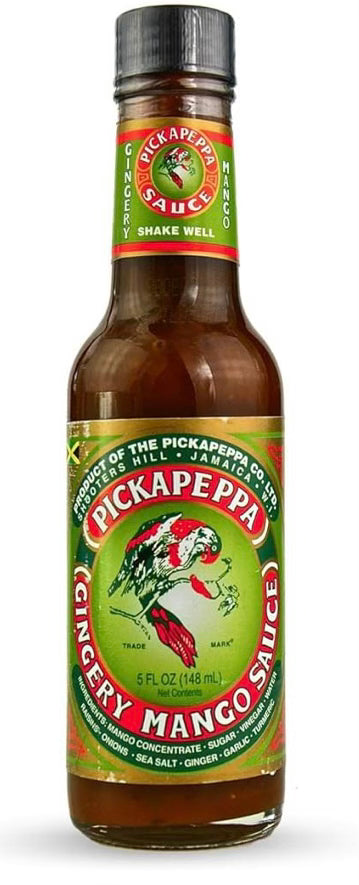 Pickapeppa Gingery mango Sauce (148ml)