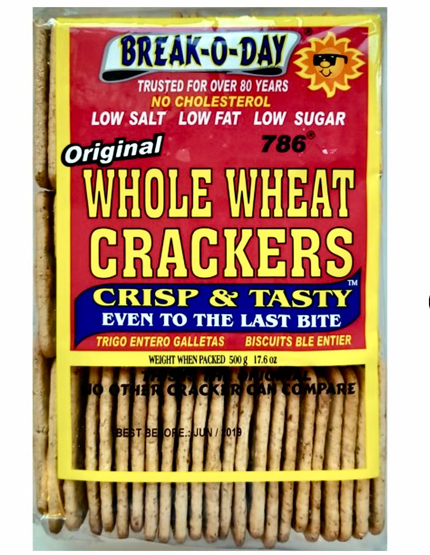 Whole Wheat Crackers