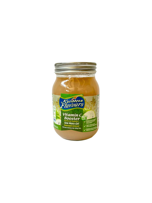 Karibbean Flavours Vitamin C Booster Sea Moss Gel (Soursop) 460g