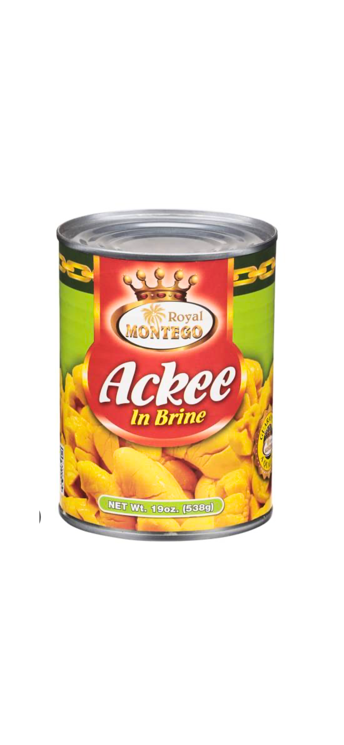 Royal Montego Ackee in Brine 538g