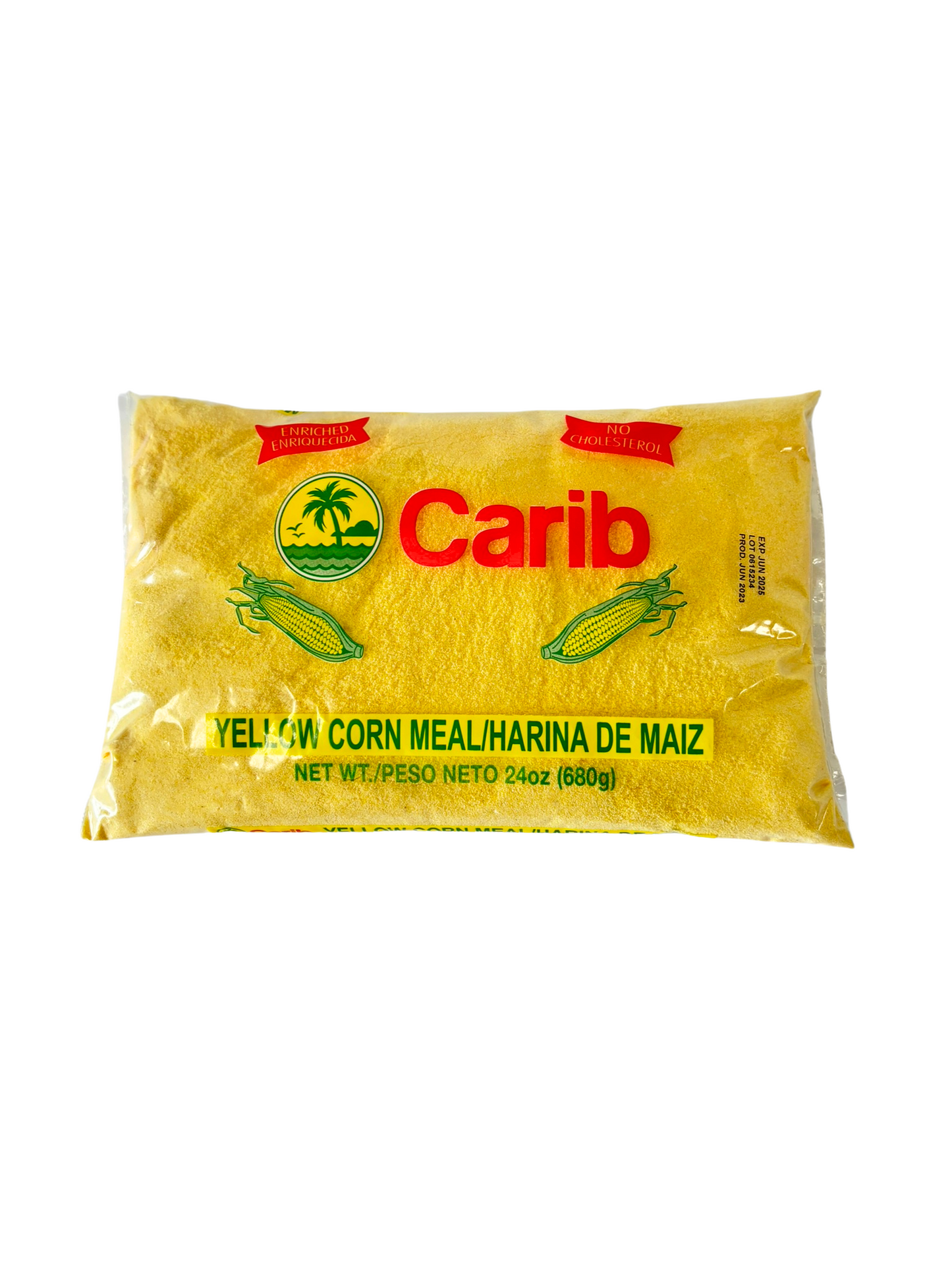 Carib Yellow Corn Meal (fine) 24oz