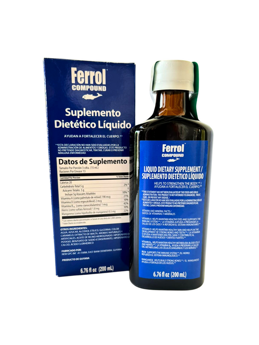 Ferrol Compound Liquid Dietary Supplement 200ml