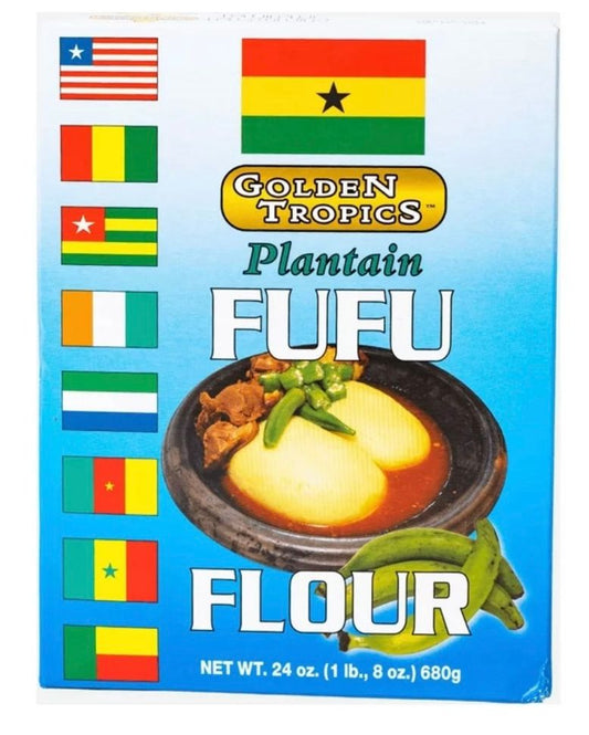 Golden Tropics Plantains FUFU Flour (680g)