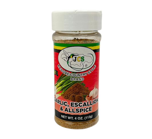 JCS Garlic, Escallion & All Spice 113g