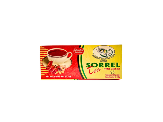 Jcs Sorrel Tea With Ginger 62.5G